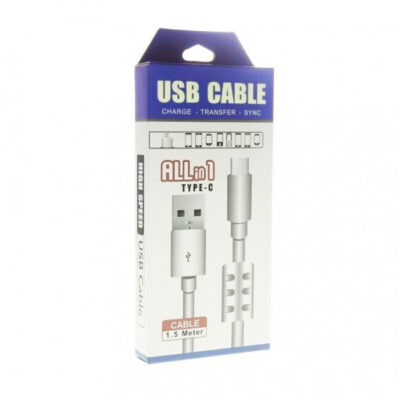 Cabo Dados Usb Tipo Type C 1.5m Reforçado Com Filtro Mex - CFX-TY-C/ Ks-u306